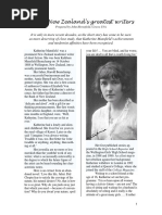 A Cup Of Tea Katherine Mansfield Narration