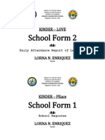 Kinder - Love: School Form 2