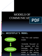 Models of Communication