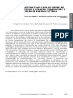 Ferramenta Atpdraw Aplicada No Ensino de Circuitos Elétricos e Geração, Transmissão e Distribuição de Energia Elétrica