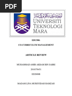 Article Review