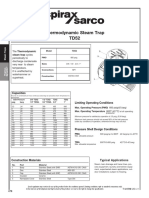 Thermodynamic Steam Trap TD52-Technical Information