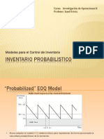 Inventario Probabilistico F