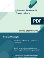 Moving Towards Renewable Energy in India