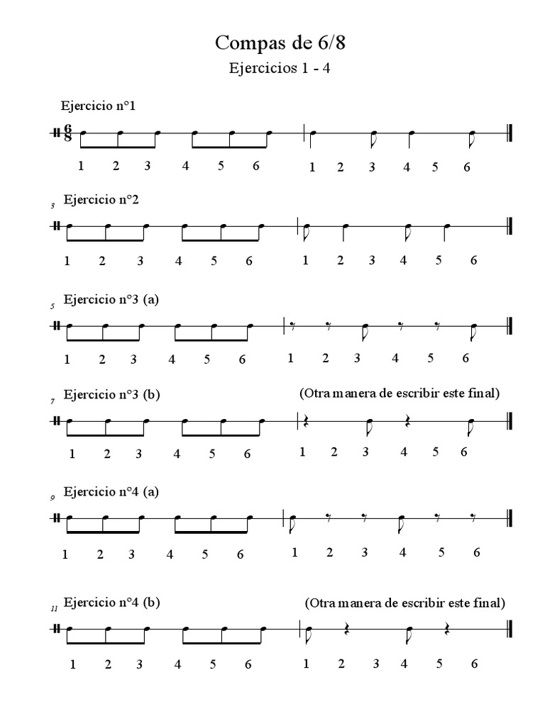 Compas de 6-8 | PDF | Entretenimiento (general)