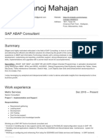 Copy of Resume Fiori HR