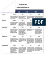 Rubric For Poem Recital PDF