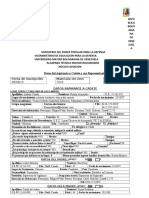 Planilla de Datos y Etiquetas ATMB-NA Aviacion Renny Ladera