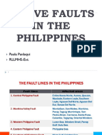Active Faults in The Philippines: Paula Panlaqui RLLMHS-Ext