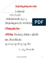 Chương 5 - Giải gần đúng phương trình vi phân PDF