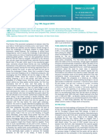 Weekly Economic Calendar and Commentary for August 19-23