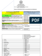 TÉCNICAS E INSTRUMENTOS DE EVALUACIÓN (Cuadro Resumen) PDF