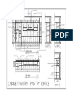 Cabinet Pantry - Pantry Office: Front View