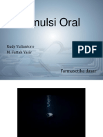 Cara Membuat Emulsi Oral Secara Efektif