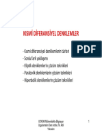 2 - Kısmi Diferansiyel Denklemler PDF