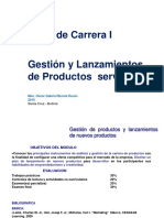 Gestion de Productos y Lanzamiento de Nuevos Productos Taller de Carrera