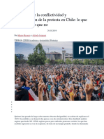 Las Raíces de La Conflictividad y Radicalización de La Protesta en Chile