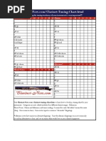 Clarinet Tuning Chart