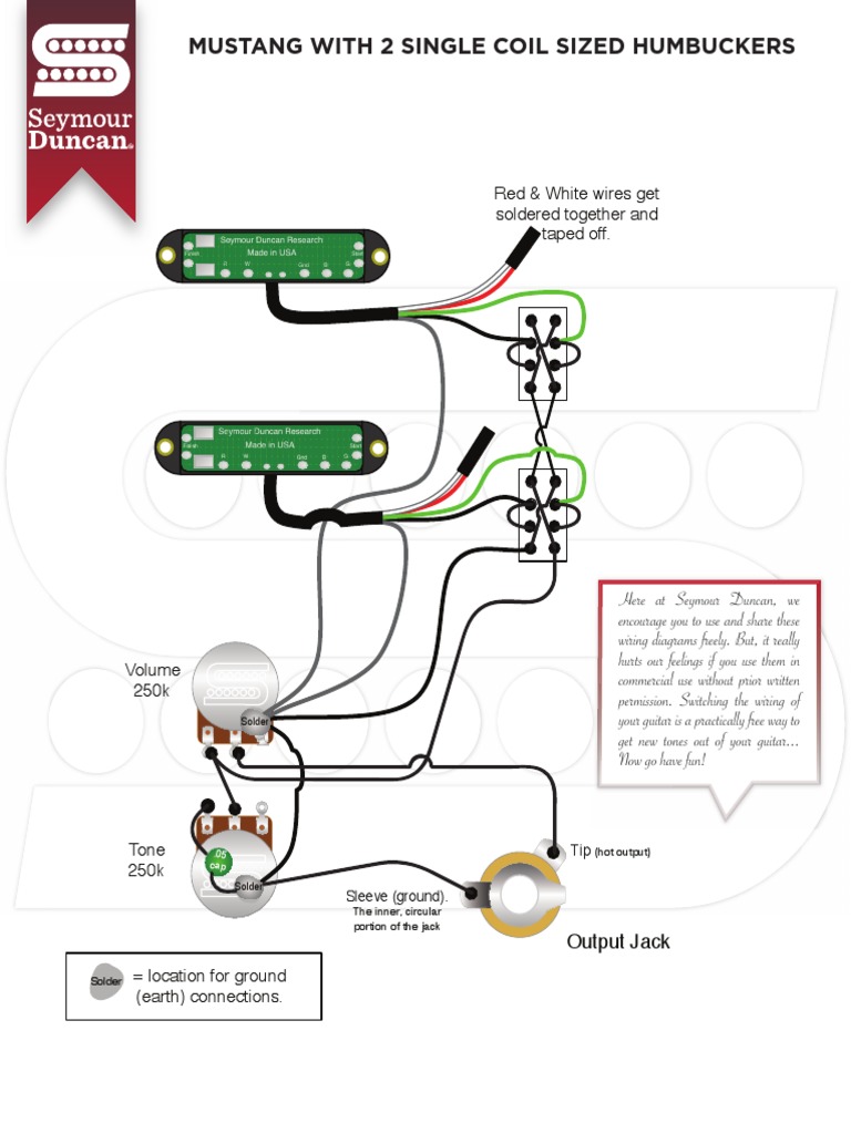 Fender mustang hot rails deals