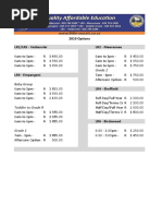SACAP Professional Fees Guidelines 2020 | PDF | Fee | Paper