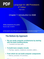 Assembly Language For x86 Processors: Chapter 1: Introduction To ASM