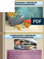 Planificacion y Gestion de Proyectos Educativos Honduras