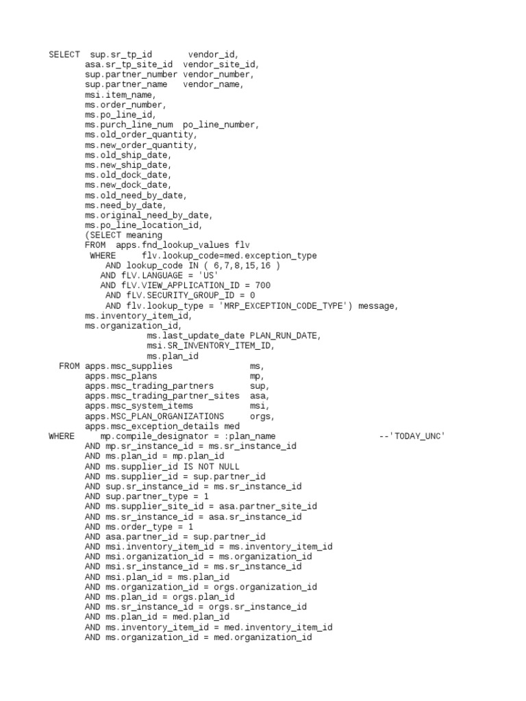 PO Expedite Extract PDF