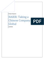 Haier Case Study