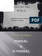 Antas NG Wika