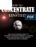 [Remy Roulier] How to Concentrate Like Einstein T