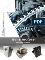 Gear Motors: Solid and Reliable