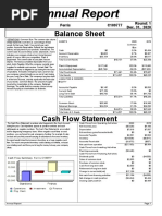 Annual Report: Balance Sheet