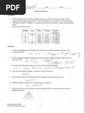Graphing Pdf