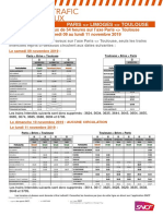 Info Trafic Sur Les Travaux Sur La Ligne POLT Pour Le Week-End Du 11 Novembre