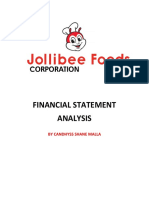 Financial Statement Analysis: by Candhyss Shane Malla