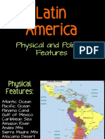 Physical and Political Features of Latin America
