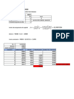 Calculo Del Costo Financiero