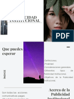 Publicidad Institucional