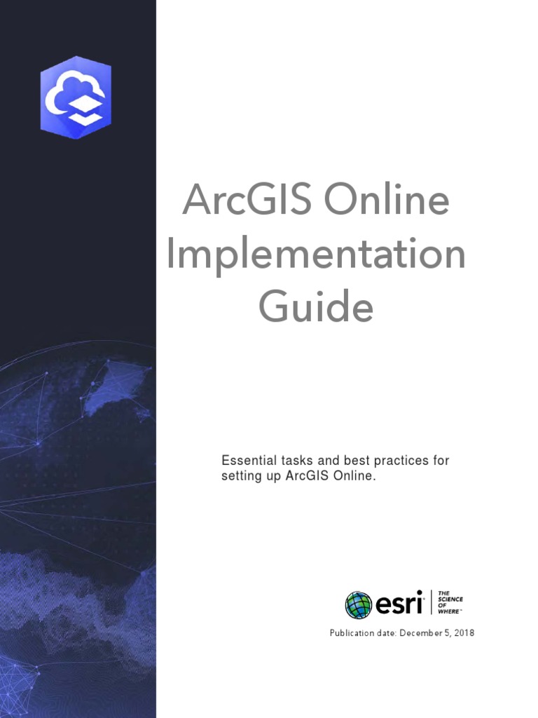 ArcGIS Implementation Online | PDF | Arc Gis | Esri