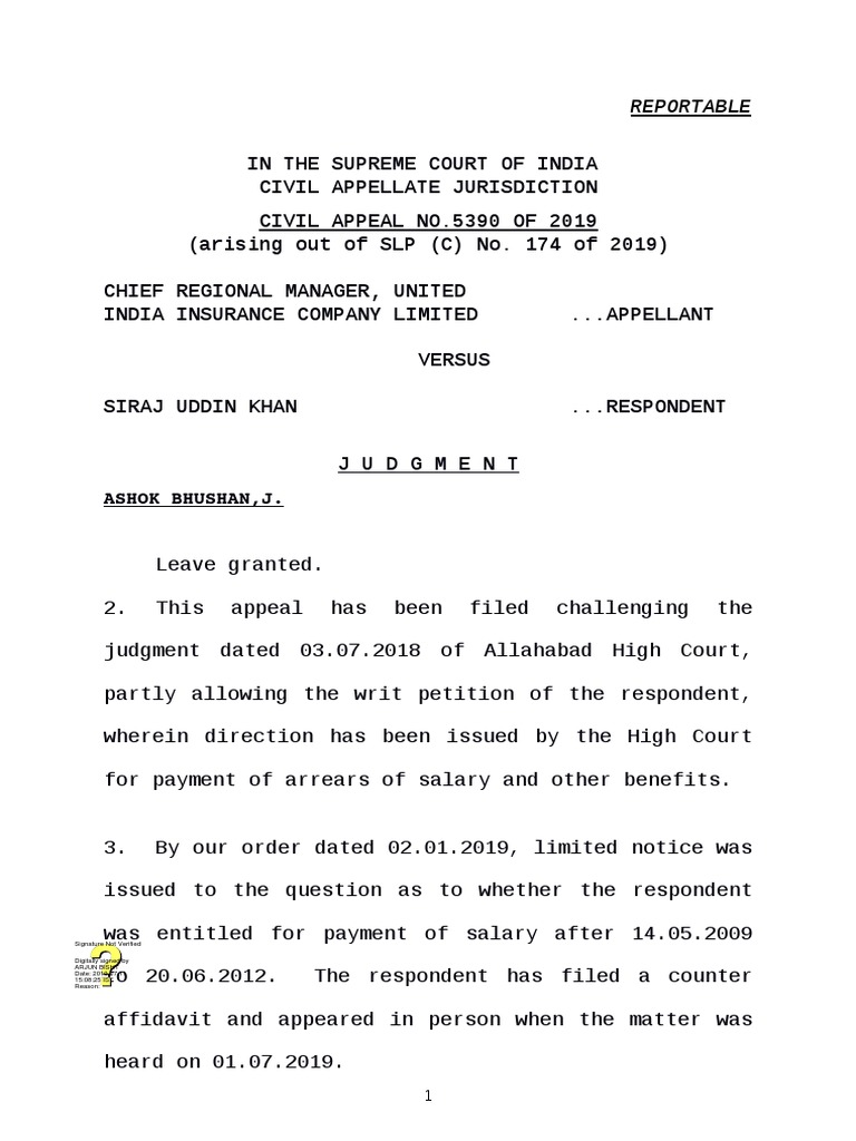 2018 12 1502 14939 Judgement 11-Jul-2019 | PDF | Judgment (Law) | Ex Parte