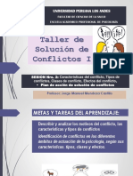 Taller de Solución de Conflictos