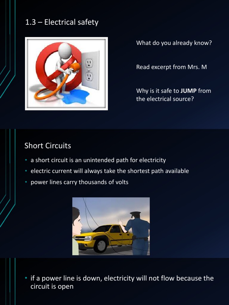 Understanding Electrical Safety Risks | PDF