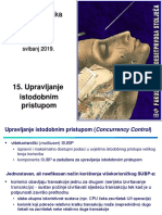 15 Upravljanje Istodobnim Pristupom PDF