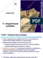 11 Integritet Baze Podataka PDF