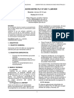 Informe Comunincacion s7 Con Labview