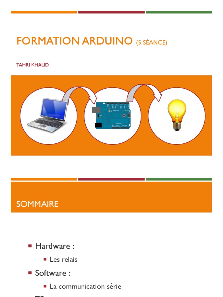 Formation Arduino 5 - La Communication Série | PDF | Relais ...