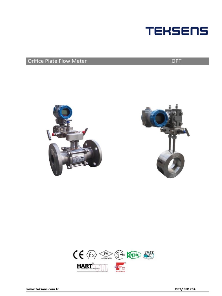 An Introduction to Orifice Plate Flow Meters Measuring Principles
