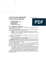 Cum Descriem Algoritmii PDF