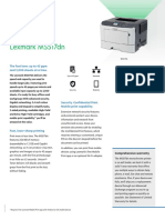 Lexmark MS517dn: Monochrome Laser Printer
