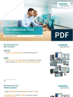 Release Notes TIA Selection Tool en